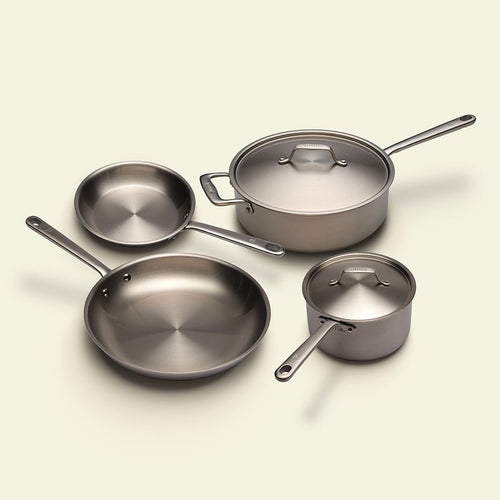 Batterie de cuisine en inox, 7 pièces - Atma Kitchenware