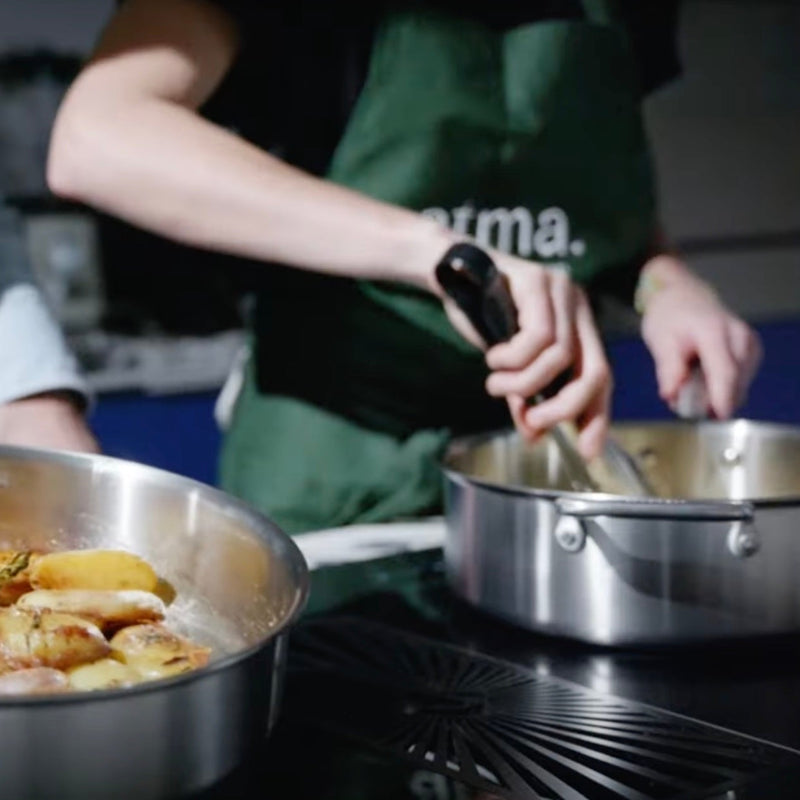 Limpieza de placas de inducción - Atma Kitchenware