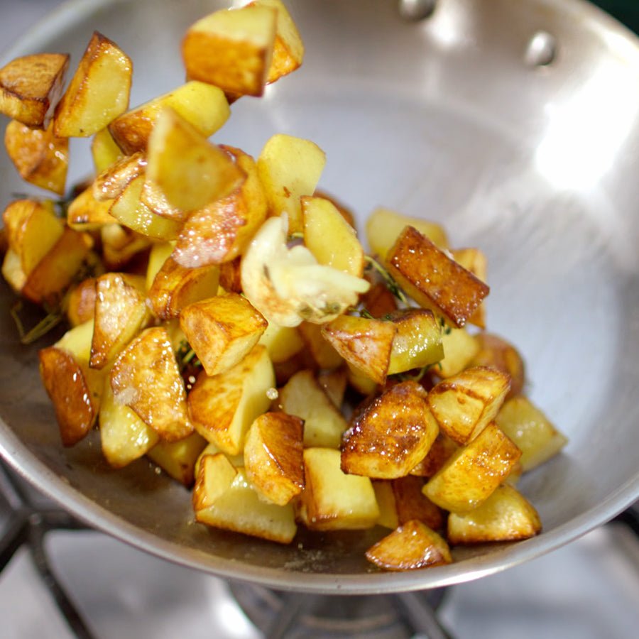 Notre recette de pomme de terre à la poêle - Atma Kitchenware