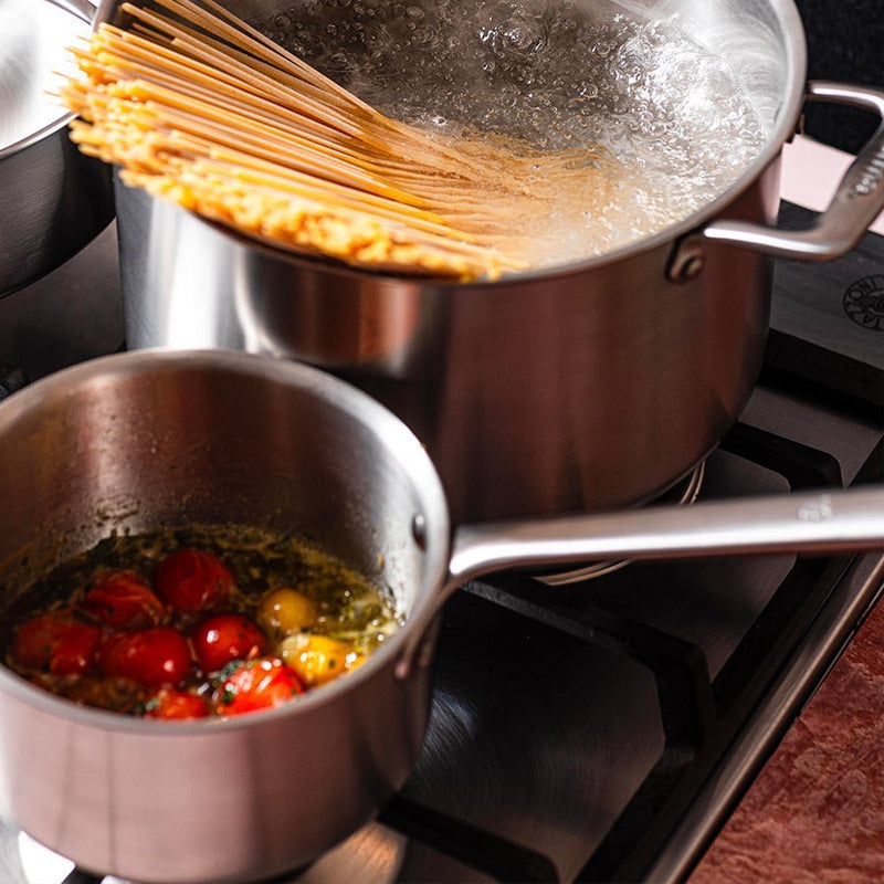 ¿Es tóxico un cazo de acero inoxidable quemado? - Atma Kitchenware