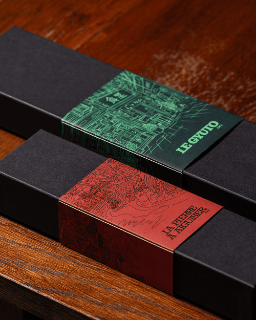 Couteau Gyuto et Pierre à Aiguiser Atma Kitchenware