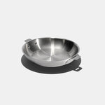 La bonne poêle en inox sans poignée amovible - 26 cm