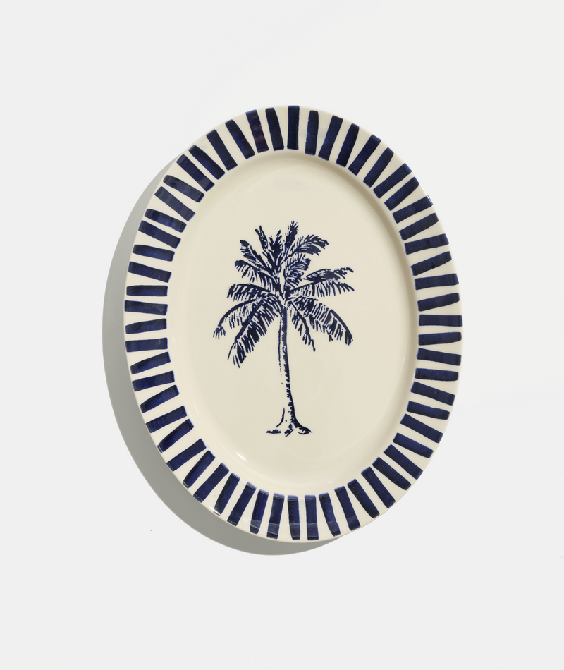 Plat de présentation bleu - Atma Kitchenware