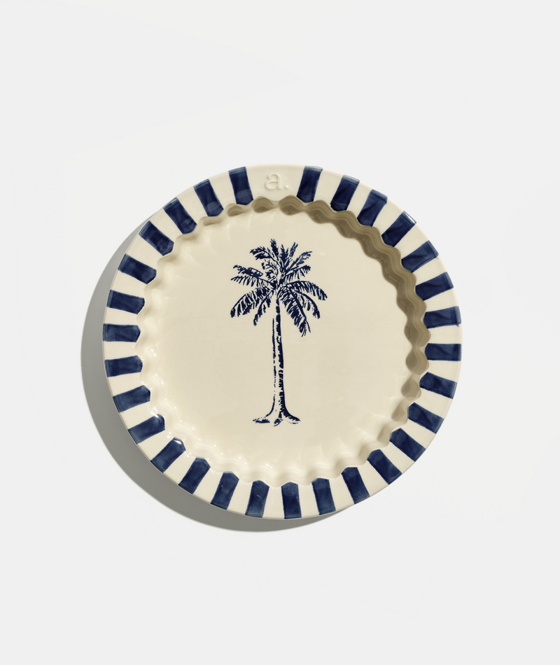 Plat à tarte bleu - Atma Kitchenware