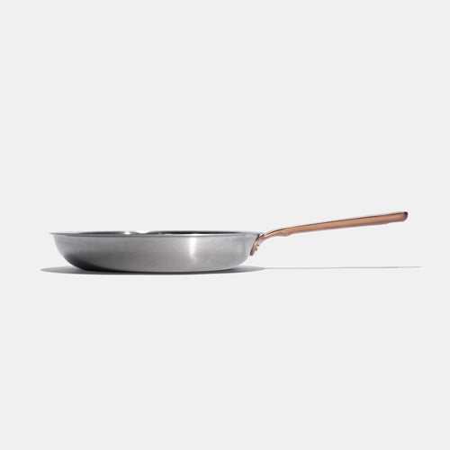 La bonne poêle en inox, manche bronze - 28 cm - Atma Kitchenware