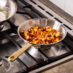 La bonne poêle en inox, manche doré - 30 cm (Édition limitée) - Atma Kitchenware