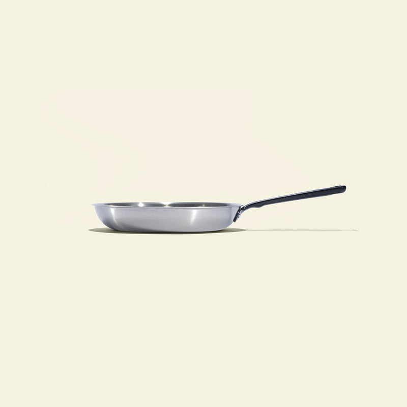 La bonne poêle en inox, manche noir - 26 cm - Atma Kitchenware