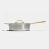 La sauteuse idéale en inox, manche doré - 26 cm (Édition limitée) - Atma Kitchenware