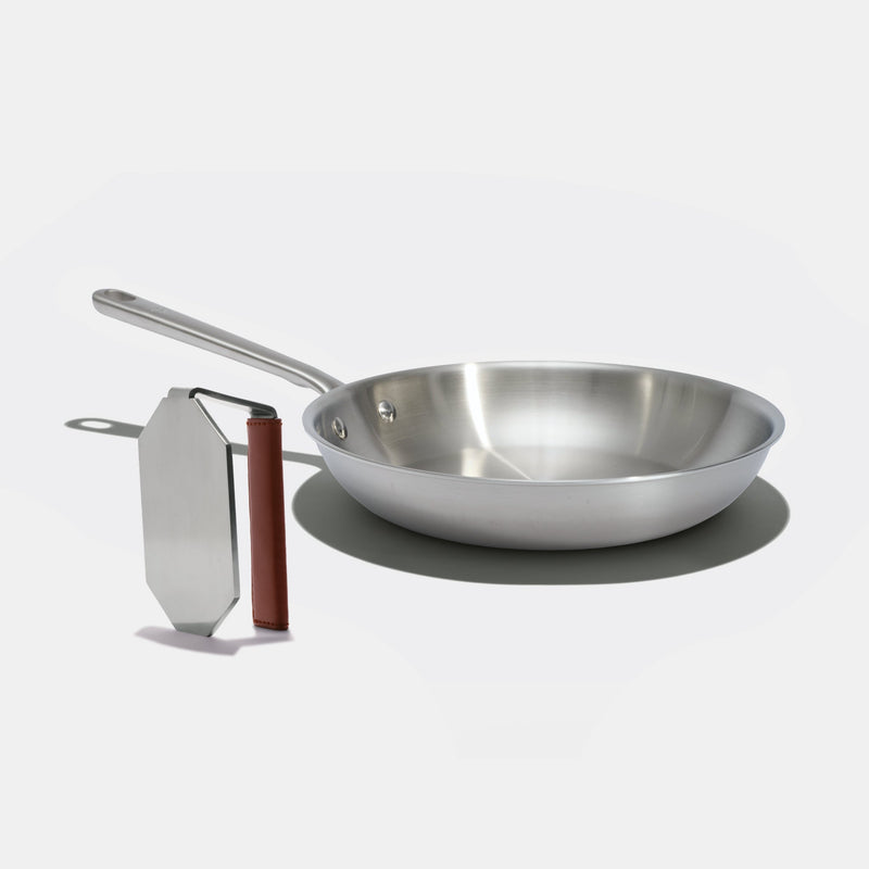 Le duo bonne poêle de 26cm et smasher en inox - Atma Kitchenware