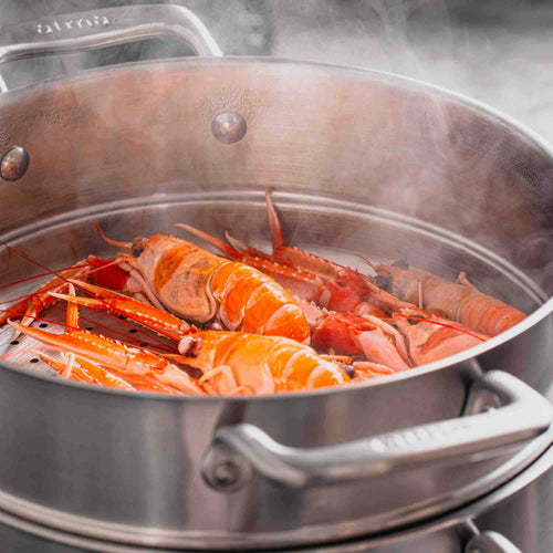 La Gran Olla de acero inoxidable - 24 cm - Atma Kitchenware