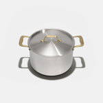 Le grand faitout en inox, poignées dorées - 24 cm (Édition limitée) - Atma Kitchenware