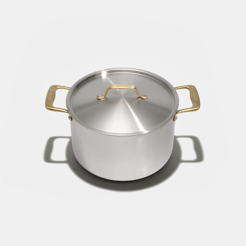 Le grand faitout en inox, poignées dorées - 24 cm (Édition limitée) - Atma Kitchenware