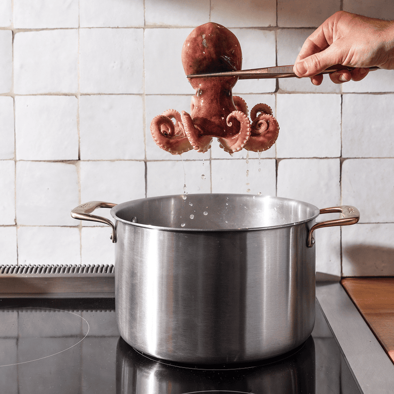 Le grand faitout en inox, poignées dorées - 24 cm (Édition limitée) - Atma Kitchenware