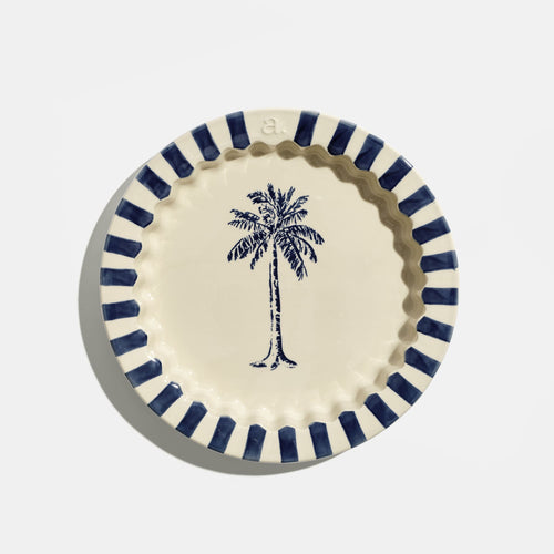 Le plat à tarte, en bleu nuit - Atma Kitchenware