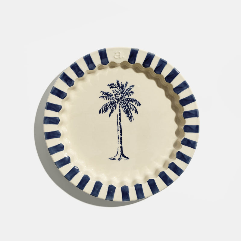Le plat à tarte, en bleu nuit - Atma Kitchenware