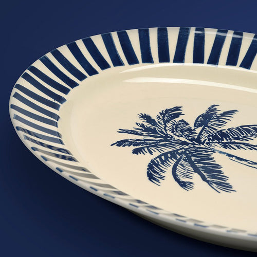 El plato de presentación, en azul noche - Atma Kitchenware