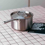 El trío de Cazos Perfectos de acero inoxidable - Atma Kitchenware