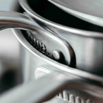 El trío de Cazos Perfectos de acero inoxidable - Atma Kitchenware