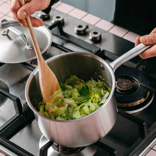 El trío de Cazos Perfectos de acero inoxidable - Atma Kitchenware