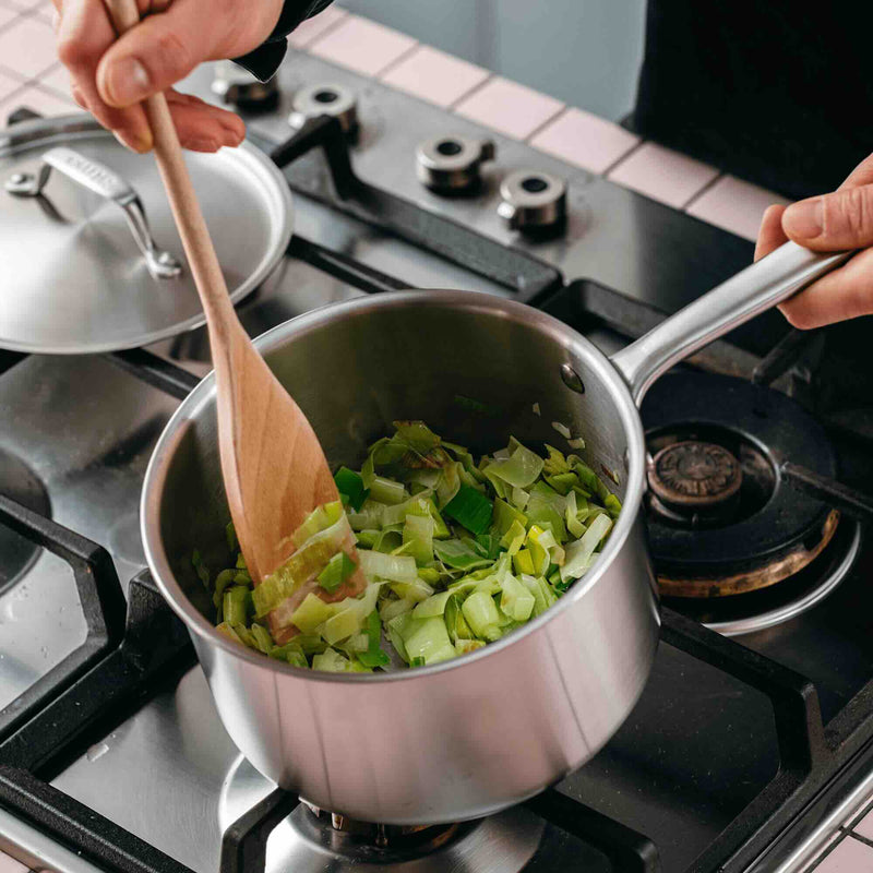 El trío de Cazos Perfectos de acero inoxidable - Atma Kitchenware
