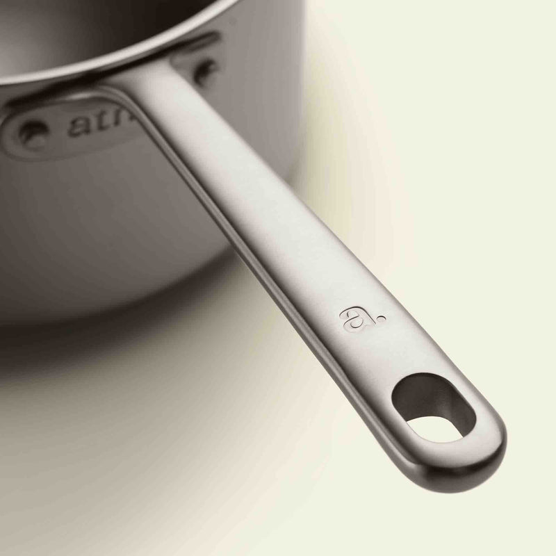 El trío de Cazos Perfectos de acero inoxidable - Atma Kitchenware