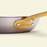 Pack Brigade - set de 3 sartenes de acero inoxidable con mangos dorados - Edición limitada - Atma Kitchenware
