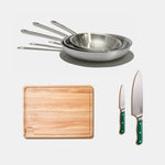 Set inox & découpe, 6 pièces - Atma Kitchenware